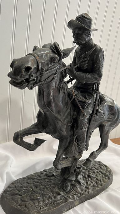 MaxSold Auction: The online auction feathers furniture artwork, Christmas ornaments, china sets, sculptures, planters, sweatshirts and pajamas, twin beds, mirrors, metalwork, fireplace screen and much more!