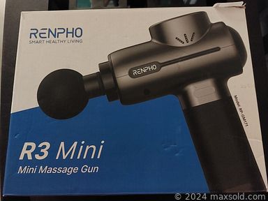 MaxSold Auction: This online auction features wireless earbuds, Holy Stone drone and other drones, sports bracelet, massagers, smartwatch, Aolefa dash cam, bluetooth speakers, laser rangefinder, Samsung buds and much more!