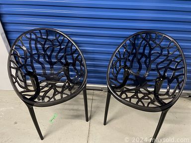 MaxSold Auction: This online auction includes furniture such as resin chairs, dresser, coffee table, EQ3 couch, outdoor table and others, tools, hardware, champagne flutes, vases, boxes, Canon printer, Marantz receiver and other electronics, pottery, silverplate, mantle clock, lamps, African masks and more!