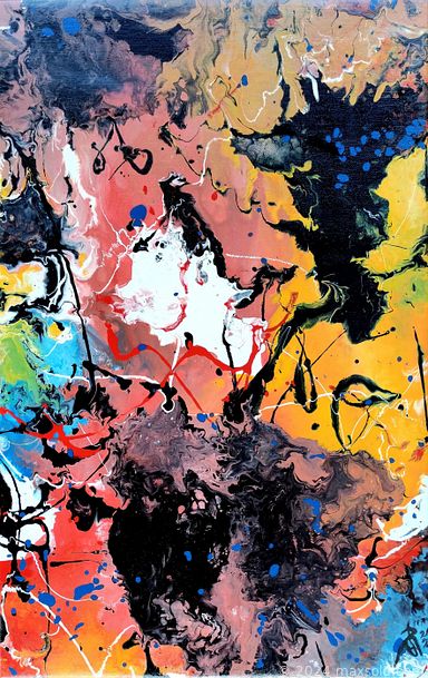 MaxSold Auction: This online auction original paintings by TedyZet and  Serdia, Arvy and Retna.