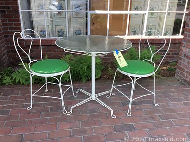 MaxSold Auction: This online auction includes furniture such as metal shelving units, etagere, file cabinets, bistro set, cart, drafting stool, antique lens cabinet and others, Stars and Stripes Buzz Lightyear, Wicked Witch of the West doll and other toys, Bose Acoustimass speakers and other electronics, wall art, accessories, clothing, shoes, jewelry, kitchenware, servingware, books, binoculars, home decor, vinyl records, pottery, baskets, glassware, linens, garden tools, vintage cameras, mirror, maps, Mikasa and other china, tools, hardware, lapel pins, hubcaps, craft supplies, Joseph Shirley violin and many more!