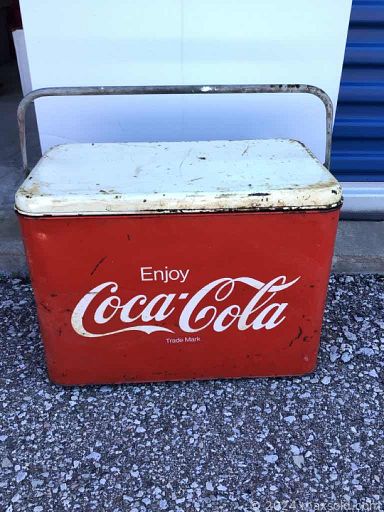 MaxSold Auction: This online auction features Coca-Cola memorabilia, including cooler, collectors’ items, playing cards, Christmas decorations, model trucks, mugs and toy vehicles. Includes pins and magnets, lunchbox, coke tins, canisters, cards, lamps, stained glass and cassette player. Also includes calendars, Coca Cola splash Barbie, plates and much more!