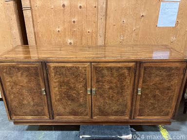 MaxSold Auction: This online auction includes furniture such as cane swivel chairs, tables, upright piano, barrister bookcase, desk, credenza and others, artworks, artificial trees, vinyl records, coats, Waterford crystal, vintage flatware, vintage glassware, vintage Pyrex, vintage Royal Worcester, Belleek and other china, kitchenware, small kitchen appliances, doll furniture, camera, lamps, seasonal decor, animal figures, porcelain, vases, Simpson’s typewriter and much more!