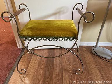 MaxSold Auction: This online auction features furniture such as a tool storage chest, outdoor bench, folding chairs, side tables, dressers, bookshelves, bedframes, retro vanity chair, dining table, half moon table, hutch and others, vintage tins, mirrors, wall art, vases, seasonal decor, Staffordshire and other china, office items, linens, lamps, tools, cleaning supplies, Dewalt trimmer, Toro lawnmower, Gorilla carts, Sun Joe pressure washer and much more!