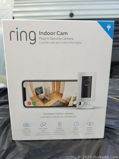 MaxSold Auction: This online auction features sports trading cards, and new items such as dash cam, earbuds, drone, indoor security camera and much more!