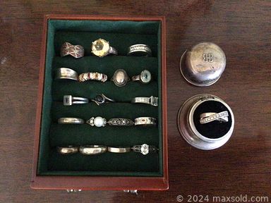 MaxSold Auction: This online auction features sideboard, area rug, mirrored cabinet, desk, framed wall art,  Ethan Allen armoire, vinyl records, electric wood stove, stereo receiver and much more!