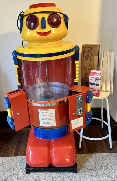 MaxSold Auction: This online auction features Laser War pinball machine, Robot cotton candy maker, washer, dryer, dishwasher, framed Thangka, video game console & games, printers, desk & chair, Legos, TVs, doll house & furniture, power tools, demitasse set, area rug, stone rubbing, small kitchen appliances, futon, patio furniture, art glass, children’s books, puzzles, upright freezer, vinyl records, cloisonne pillboxes, vintage Chinese comb collection, novelty teapots, portable AC unit, BBQ grill, sectional leather sofa, costume jewelry, and much, much, more!!!