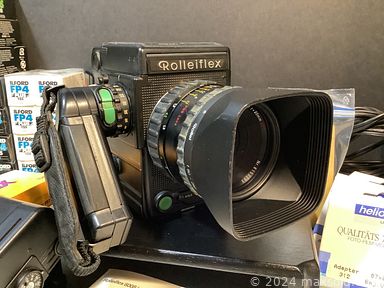 MaxSold Auction: This online auction features designer fountain & ball pens, rollerball pens, stamp sheets, Rolleiflex camera, stereo components, coins, carved wood panels, vintage Asian box, antique jewelry, guitars, sports collectibles, teacup/saucer sets, vintage Imari chargers, Hummels, vintage Tonka toys, art glass, collector spoons, art pottery, and much, much, more!!!