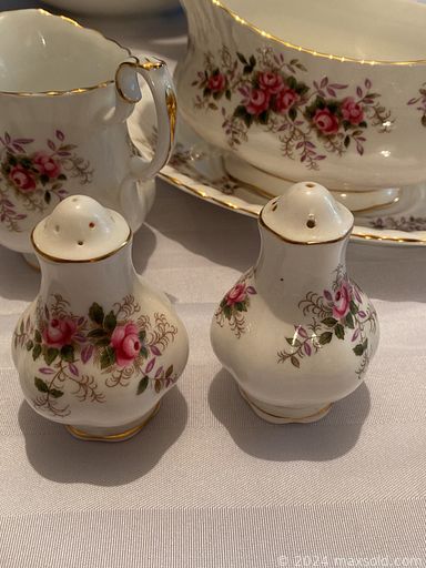 MaxSold Auction: This online auction features furniture such as a storage cabinet, dining table set, outdoor patio set, outdoor folding chairs, outdoor tables, tool chest, hall bench, nightstand, twin headboard, desk, side table, console table, electric fireplace, MCM dresser, bedframe, dresser, loveseat and others, lamps, wall art, ceramic Christmas tree and another seasonal decor, Royal Doulton and other figurines, pottery, wall clock, Royal Albert china, vases, copperware, linens, Uberhaus heater, clothing, accessories, luggage, tools, sports equipment, kitchenware, small kitchen appliances, stepladder and much more!