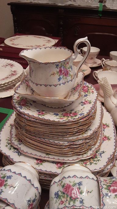 MaxSold Auction: This online auction features vintage cabinets, Royal Albert dishes, teacup/saucer sets, carved ducks, small kitchen appliances, jewelry, vanity dresser, sewing machine, office supplies, toys, board games, power tools, garden pots & art, table lamps, vintage irons, vintage trunk, ladders, power washer and much more!