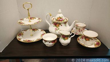 MaxSold Auction: This online auction features vintage fishing gear, vintage jewelry, brass teapots, cookie jar, decanter set, collectible Barbies, vintage toys, teacup/saucer sets, collector plates, Lennox figurines, Royal Doulton figurines, Ukrainian eggs, sewing machine, watches, and much, much, more!!!