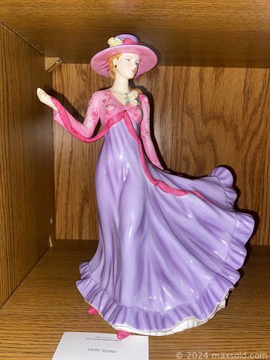 MaxSold Auction: This online auction features furniture such as a leather swivel chair, shelving units, Windsor chairs, coffee table, side table, Danish office chair, curio cabinet and others, kitchenware, small kitchen appliances, sterling silver flatware, hand saws and other tools, Christmas decor, Precious Moments, cleaning supplies, desk lamps, candelabra, vintage cameras, prints and much more!