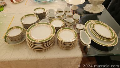 MaxSold Auction: This online auction features furniture such as Thomasville dresser, nightstands, king bedframe, tables and more, Roland piano, Howard Miller glass grandfather clock, lighting fixtures, wall art, decor, books, lamps, kitchenware, rugs, electronics and more!