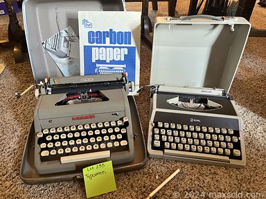 MaxSold Auction: This online auction features stairlift, Noritake tea set, small kitchen appliances, costume jewelry, watches, games, children’s books, vintage ashtrays, stereo components, TV, sports apparel & collectibles, men’s & women’s clothing & shoes, collector spoons,  vintage bottles, glass insulators, reel mower, decorative plates, vintage tins, vintage shaving collectibles, pet products, outdoor chairs, camping & fishing gear, yard tools, sewing machine, vision magnifier, power & hand tools, vintage coffee grinder, lawnmowers, office supplies, gardening supplies, air compressors, bike, chainsaw, and much, much, more!!!