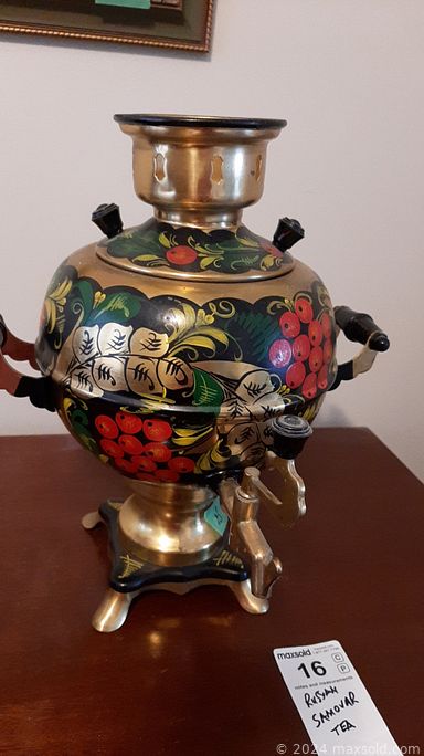 MaxSold Auction: This online features a Vintage music cabinet, Vintage dresser with mirror, China cabinet, dining buffet, LazyBoy Luxury-Lift, Animal figurines, light fixture, glassware, teacups, bar fridge, cutlery, Russian Tapestry, mandolin and much more!