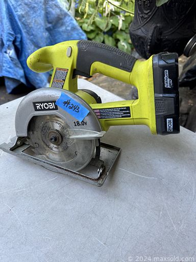 MaxSold Auction: This online auction features guitar amps, shoes, small kitchen appliances, vintage Aztec sun disk, fabric, power tools, toys, art glass, reel mower, camping gear, TV, V/R goggles, sports apparel, leather jackets, DVDs, Halloween costumes, video games, fishing gear, sports equipment, art supplies, and much, much, more!!!