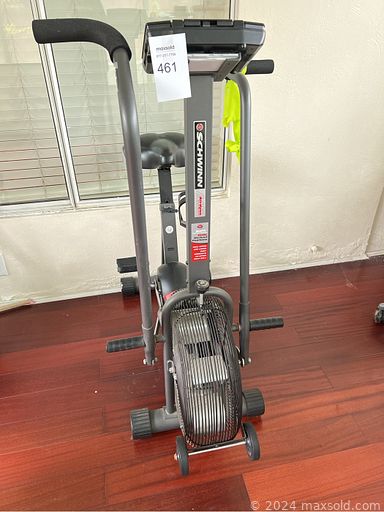 MaxSold Auction: This online auction includes sheds, furniture such as a desk, bookcase, Husky toolbox, dining room table set, china cabinet, couch, outdoor table set, shelves, bed frames and others, kayak, Schwinn exercise bikes, mobility aids, safes, kitchenware, small kitchen appliances, sports memorabilia, wine fridge, clothing, accessories, fishing equipment, cases, vintage Canon cameras, artworks, ephemera, office supplies, Celestron microscope, guitar, decor, PS2 console, PS Thrustmaster, games, RC Gyroscope, books, Ecovac robot vacuum, tools, hardware, turntable, motorcycle gear, magazines, yard tools and much more!