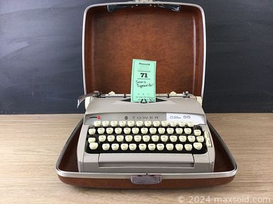 MaxSold Auction: This online auction includes vintage barware, sterling silver jewelry, vintage vinyl records, glassware, stamp collection, kitchenware, framed art, mid century pottery, vintage dress form, vintage chairs, and more!