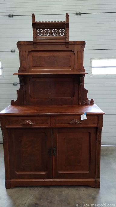 MaxSold Auction: This online auction includes furniture such as a secretary, settee, side tables, chairs, shelving units, dining table, dressers, corner cabinet, armchair and others, kitchenware, small kitchen appliances, seasonal decor, comics, M & M figures, Cabbage Patch, Spawn action figures, children’s kitchen set and other toys, decor, electronics, shoes, grandfather clock, wall art magnifying glass, scooters, gardening tools, silverware, office supplies, power washer and many more!