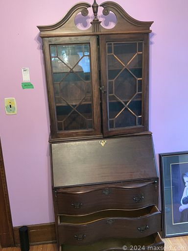 MaxSold Auction: This online auction features furniture such as a Bombay tray table, resin wicker seat, patio table set, dresser, rocking chair, foldable table and chairs, dining table, china cabinet, couch, twin bed, secretary desk and others, hats and other accessories, art prints, bags, toys, linens, seasonal decor, cleaning supplies, electronics, lamps, vases, Alt Tirschenreuth Germany dinnerware, kitchenware, small kitchen appliances, Dyson vacuum, board games and much more!