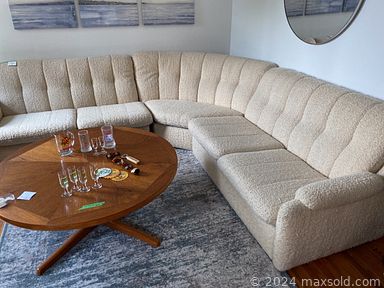 MaxSold Auction: This online auction features Teak cabinet, sofa, Teak coffee table, BBQ, fishing gears,  vases, wood items, cookware, small appliances, vintage dishes, cutlery, baking ware, kitchenware, chairs, mirror, games and puzzles, sofa bed, Christmas decor, vacuum, glassware, decanters, pottery, fireplace accessories, patio, vintage cabinet, vintage turn table, stereo cabinet, exercise bike, rug, sports equipment, ping pong table, power/hand tools,  lawnmower, canning jars,  camping accessories, garden tools, garage items, skies, outdoor swing with canopy, hedge trimmer, framed prints and much more!