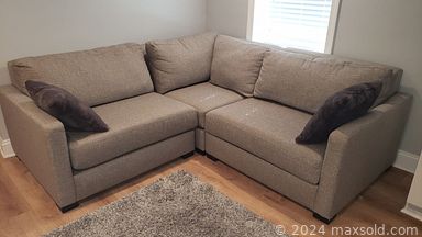 MaxSold Auction: This online auction features rugs, electronics, seasonal decor, wall art, office supplies, kitchenware, Canon printer, paper sorter, furniture such as desks, file cabinets, hutch, office chairs, sectional sofa and much more!