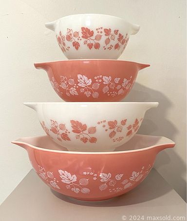 MaxSold Auction: This online auction features MCM teak furniture, vintage Pyrex, Fat Lava vase & planters, teacup/saucer sets, carnival glass, John Lim lithograph, Tiffany-style glass light shade, art glass, Vintage Rodo purse, vintage German beer steins, vintage brass incense burner, salt & pepper shakers, decanter set, cloisonné Baoding balls, vintage books, board games, costume jewelry, DVDs, SWAK Pottery, Legos, silk ties, vinyl records, vintage Hoselton sculpture and much more!