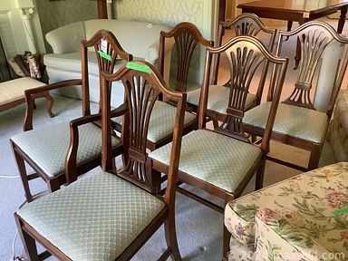 MaxSold Auction: This online auction includes a coffee table, chairs, round table, vintage armchair, bench, settee, floral loveseat, twin bed frame, dressers, shelving units and others, accessories, jewelry, loose gemstones, wall art, vintage stationery, linens, books, comics, exerciser, vases, lamps and much more!