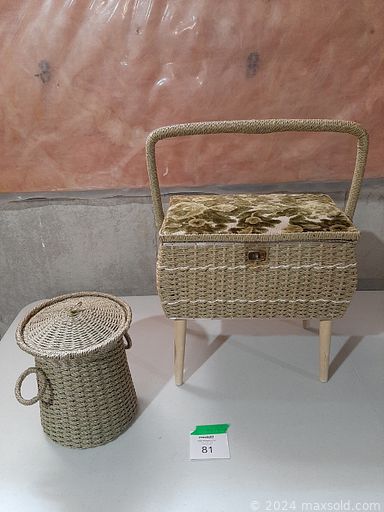 MaxSold Auction: This online auction features costume jewelry, onyx & glass figurines, studio pottery, collectible plates, nesting dolls, art glass, decanter set, brass statues, games, office supplies, craft supplies, vintage books, blanket tacks and much more!