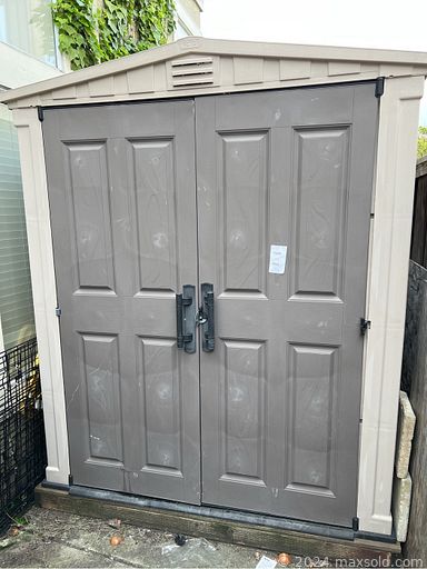 MaxSold Auction: This online auction includes sheds, furniture such as a desk, bookcase, Husky toolbox, dining room table set, china cabinet, couch, outdoor table set, shelves, bed frames and others, kayak, Schwinn exercise bikes, mobility aids, safes, kitchenware, small kitchen appliances, sports memorabilia, wine fridge, clothing, accessories, fishing equipment, cases, vintage Canon cameras, artworks, ephemera, office supplies, Celestron microscope, guitar, decor, PS2 console, PS Thrustmaster, games, RC Gyroscope, books, Ecovac robot vacuum, tools, hardware, turntable, motorcycle gear, magazines, yard tools and much more!