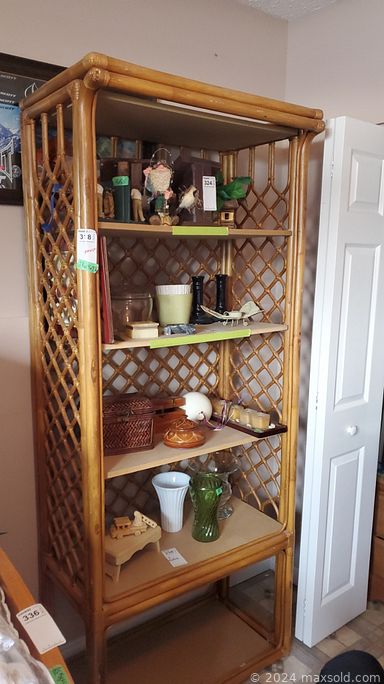 MaxSold Auction: This online auction features furniture such as shelving units, children's chairs, children's tables, wicker shelving unit, coffee table, canoe bookshelf, bedframe, vintage dresser and more, Stampin' Up and other crafting supplies, children's toys, books & activities, decor, stuffed animals, mirrors, candles, bags, Fisher-Price and Little Tikes toys, kids canopy, bowling set, games, puzzles, activity play center, kids vanity, crafting books, Sherlock-Manning piano and much more!