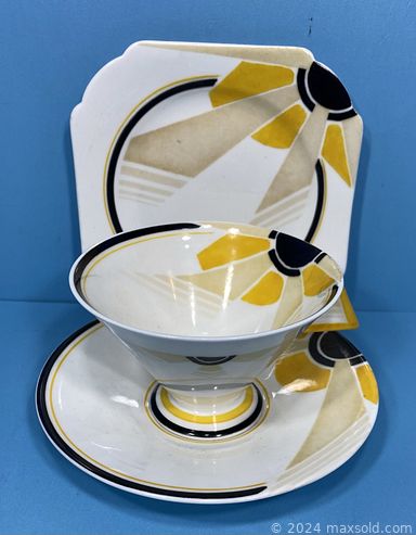 MaxSold Auction: This online auction features MCM pinwheel dining table, teacup/saucer sets, art glass, Fenton jug, Blue Willow china, vintage Wassily Kandinsky lithographs, perfume bottles, vintage ashtrays, BMP, nesting dolls, brass horse medallions, vintage Pyrex, Ole Winther Christmas plates, miniature tea sets, authentic Venetian Carnival mask, and much, much, more!!