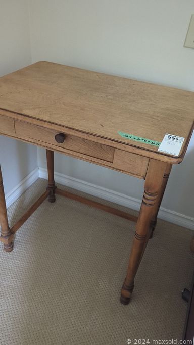 MaxSold Auction: This online auction features baker’s rack, live plants, art pottery, dining table & chairs, area rugs, office supplies, desk, geodes, women’s clothing, small kitchen appliances, vintage glass fishing float, camping chairs, portable heaters, power & hand tools, garden pots, patio chairs, yard tools, and more!!