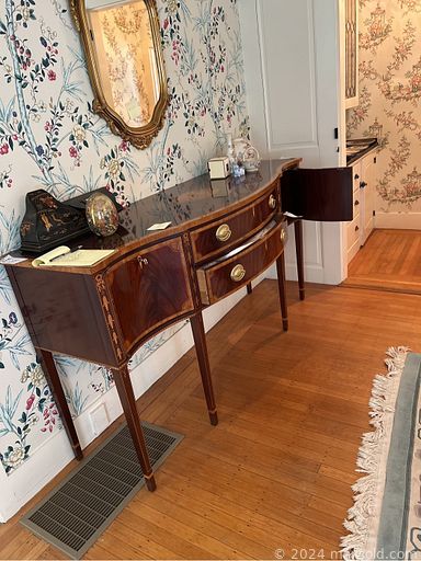 MaxSold Auction: This online auction features furniture such as a curio cabinet, bar stools, benches, tables, utility shelves, dresser, chairs, media cabinet, dining table, console table, sideboard, nesting tables, coffee table and others, pet supplies, kitchenware, small kitchen appliances, flatware, rugs, media, Kohler & Campbell piano, Belleek china, MIkasa china, sports items, jewelry, accessories, linens, books, Cabbage Patch dolls and other toys, Longaberger baskets, Nintendo games, wall art, cleaning supplies, tools and much more!