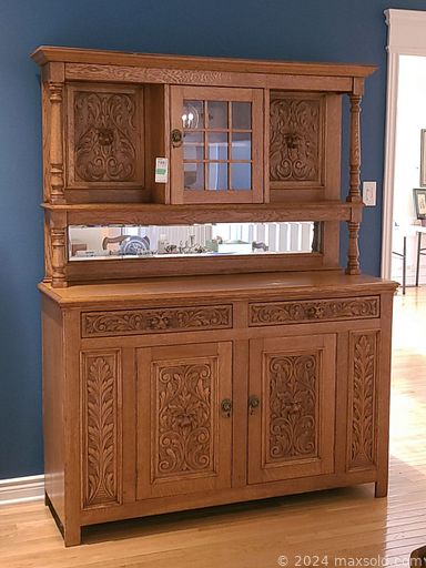 MaxSold Auction: This online auction features sterling silver, original art, Royal Doulton, GE refrigerator freezer, furniture such as vintage oak sideboard, oak desk, crafting table, leather sofa, and tables, thimble collection, handbags, quilting, craft and art supplies, costume jewelry, kitchenware, small kitchen appliances, home decor, ceramics, Toshiba TV, DVDs, CDs, exercise equipment, books, power tools and much more!