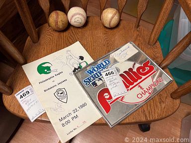 MaxSold Auction: This online auction features Longaberger baskets, crystalware, sterling silver, furniture such as Rowe sofa and armchairs, wood coffee table, and oak storage cabinet desk, small kitchen appliances, renovation materials, gardening supplies, yard tools, power tools, robot vacuum, vintage books, model train sets, framed wall art, Mitsubishi stereo, lamps and much more!