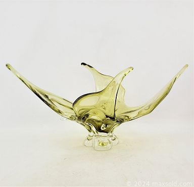 MaxSold Auction: This online auction features vintage advertising signs, dollhouse, Juanita LeBarre Symington oil paintings, antique leaded glass window, art glass, antique wooden corbels, Indigenous art, West German pottery, bar mirror, perfume bottles, sewing machine, vintage Pyrex, teak furniture, stained glass panels, stoneware jug, vintage chandeliers, hanging rattan chair, art pottery, BMP, and much, much, more!!!!