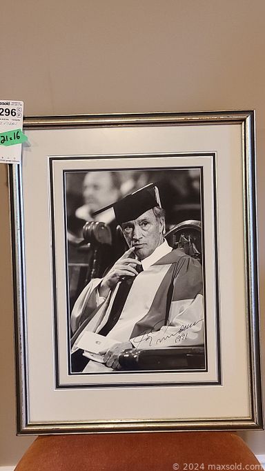 MaxSold Auction: This online auction features items such as a Brother sewing center, Salton pants presser, framed currency, Royal Worcester dinnerware, signed prints, hammock, LG TV, Hummel figurines, commemorative coins, tools, Schwinn exercise bike, crystal, Dansk dinnerware, sand cast sculptures, books, Weider home gym, Army Run jerseys, golf clubs, antique dolls, cameras, horse training equipment, vintage jewelry, Royal Doulton, fur coats & hats, Mikasa dishes, Nascar model cars, vintage games and much more!