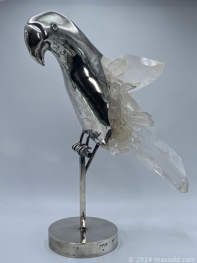 MaxSold Auction: This online auction features vintage cast iron kettle, coins, gemstone jewelry, cameras, Indigenous jewelry, sterling silver jewelry, Hummels, steins, vintage Eams decanter set, antique lanterns, art glass, Tiffany style lamps & window, stamps, vintage Pyrex, telescope, woodblock prints, Folio books, art books, sewing machines & notions, soapstone carvings, art pottery, antique Grafonola, vinyl records, and much, much, more!!!