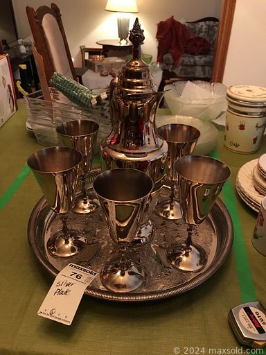 MaxSold Auction: This online auction includes framed art, glassware, vintage lamps, power tools, planters, small appliances, furniture such as dining chairs, dining table, sectional sofa, dressers, china cabinet, stereo cabinet and side tables, ladders, kitchenware, canning supplies, and much more!