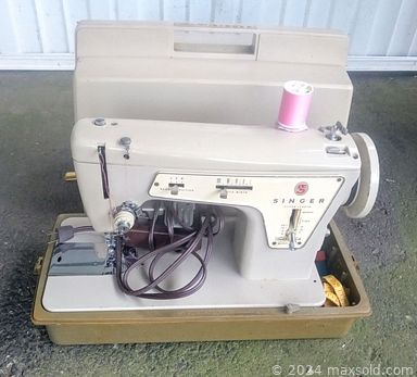 MaxSold Auction: This online auction features sterling silver jewelry, antique satsuma vase, vintage copper art, sewing machine, teacup/saucer sets, vintage copper tin molds, vinyl records, art glass, office supplies, and much, much, more!!!