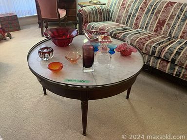 MaxSold Auction: This online auction features entire contents of condo including electric bed, teacup/saucer sets, binoculars, watches, art pottery, printer, blue & white china, art glass and much more!