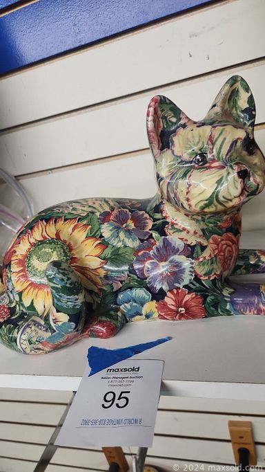 MaxSold Auction: This online auction features puzzles, sewing machine, watches, needlepoint supplies, cameras, vintage mask, unicorn collection, vintage books, area rugs, collectible decanters, craft supplies, collectible cars, TV, collectible plates, jewelry, treasure bottle, and much more.