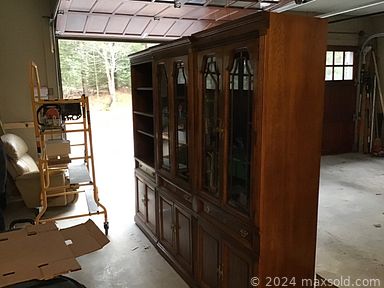 MaxSold Auction: This online auction features furniture such as an outdoor fireplace, patio furniture, patio chairs, loveseat, storage box, dresser, chairs, tables, Sklar Peppler cabinets, La-Z-Boy chair and others, lamps, physician scale, salt rocks, Hummel figures, electronics, carpets, wood, books, sterling silver, silverplate, patterns, linens, Royal Doulton dishware, Royal Worcester, candelabra, coin counter, mirrors, medical equipment and much more!