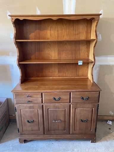 MaxSold Auction: This online auction features furniture such as an end table, work bench, antique wooden stand, corner shelf, army trunk, small buffet, tables, butcher block, sofa, patio table set, Handstone dining room set and others, Kitchenaid mixer, kitchenware, lamps, memorabilia, guitars, wall art, fishing tackles, books, Samsung 46” TV, comic books, Shark and Dyson vacuums, classic VHS, Tetley tea figures, Kundo clock, grandmother clock, tapestries, Royal Doulton mugs, Delftware, tools, miniature tea sets, Bad Boy bunny doll, Royal Albert dinnerware, walkers, stone carvings and much more!