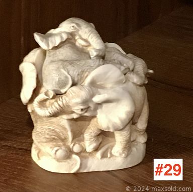 MaxSold Auction: This online auction features art glass, elephant collection, Limoges porcelain, Asian motif teapots, vintage snuff bottles, jardinieres, Foo Dog figurines, ginger jar, teacup/saucer sets, Persian carpets, and more!