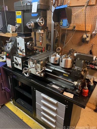 MaxSold Auction: This online auction features lathe mill drill, power & hand tools, generator, air compressor, leather recliners, area rugs, massage table, treadmill, sewing machine, Disney collectibles,  Holly Hobbie figurines, area rug, pewter, metal wall art, Toby mugs, Norman Rockwell figurines,  Tiffany styled lamps, office supplies, office desk & chair, patio furniture, yard tools, BBQ grill, lawn decor, snowblower, small kitchen appliances, standup freezer, TVs and much more!