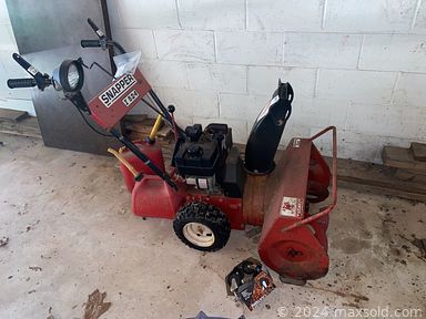 MaxSold Auction: This online auction features wall art, fine china, silver plate, Royal Doulton, Waterford, furniture such as side tables, stereo cabinet, sofa, MCM buffet, and Thomasville dining table with chairs, vinyl albums, CDs, stemware, 33” Samsung TV and much more!