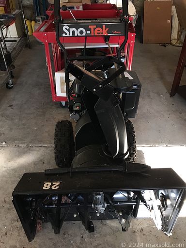 MaxSold Auction: This online auction features Shelving, Craftsman Tool Boxes, Table Saw, Tables, Ladders, Teak Headboard, Automobile Supplies And More, Workbench, Vintage Drill Press, Spreader, Edger, Power Tools, Garden Cultivator, Vintage Chairs, Storage Cabinet, Pressure Washer, Paint Sprayer, Drill Press, Craftsman Compressor, Power Tools And More, Snowblower and much more!