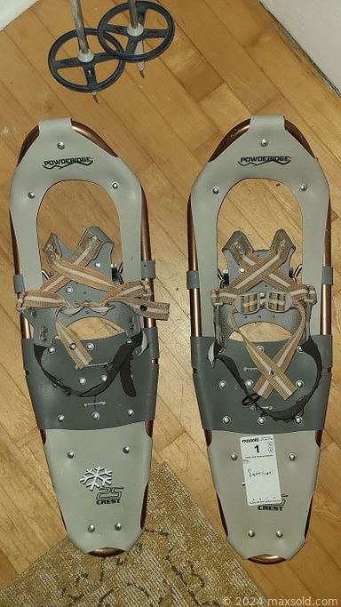 MaxSold Auction: This Charity/Fundraising Online Auction features  snowshoes, wine demijohn, David Bernett sculpture, planters, gemstone diorama, clay jug, vintage chairs, desk, TV, Indonesian batiques, area rug, vinyl records, small kitchen appliances, art glass, collector plates, costume jewelry, lawnmower, DVDs, and much, much, more!!